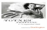 Totnes Festival Programme 2009