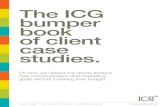 The ICG bumper book of client case studies.