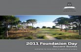 2011 Foundation Day Souvenir Booklet
