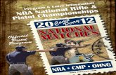 2012 NRA National Matches Program - Pistol