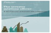 The investor relations officer: A 2010 survey of Fortune 500 companies