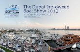 The Dubai Pre-owned Boatshow  2013