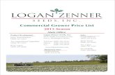 Logan Zenner 2013 Price List