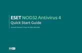 ESET NOD32 v4 Quick Start Guide