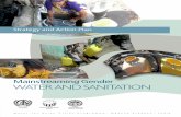 Mainstreaming Gender Water and Sanitation , Strategy and Action Plan