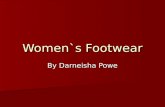 Women`s Footwear PowerPoint