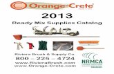 2013 ready mix catalog