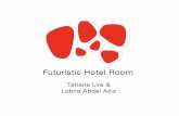 Futuristic Hotel Room