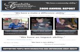 Foothills Gateway 2009 Annual Report