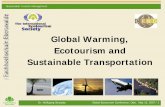 Global Warming, Ecotourism and Sustainable Transportation