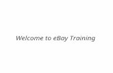 Welcome to eBay training
