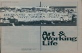 Art & Working Life - Cultural activities in the Australian trade union movement in 1983