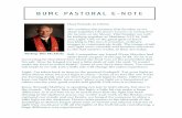 BUMC Pastoral e-Note - April 23