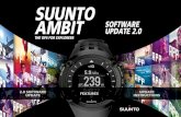 Suunto Ambit: Software Upgrade 2.0