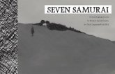 DVD Packaging Design Process: Seven Samurai