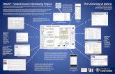 Oxford Course Data Project Poster