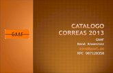 Catalogo Correas 2013