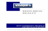 2010 Reed Bros Company Profile