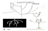 LED lamp series SAPPORO TREE