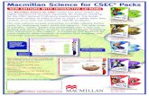 Macmillan Science for CSEC Examinations (flyer)