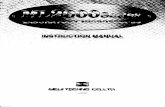 Meiji Techno: ML2000 Series Manual