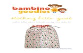 Bambino Goodies Gift Guide 2012: stocking fillers