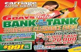 Carriage Nissan BANK-IN-YOUR-TANK Clearance Event