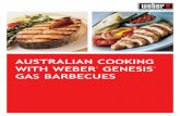 Australian Cooking with Weber Genesis Gas Barbecues