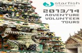 Starfish volunteers 2014 brochure