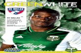 Green & White Magazine: Portland Timbers vs. FC Dallas - Aug. 17, 2013