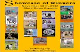Showcase of Winners November 13th 2012