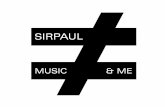 Digital Booklet - Music & Me -SIRPAUL