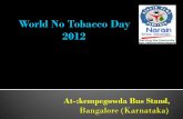World No Tobacco Day 2012
