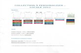 Catalogue Textile Personnalisable Eté 2012
