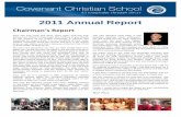 Annual Report 2011 Covenant Christian School Sydney