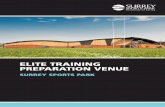 Elite Training Preparation Venue Guide