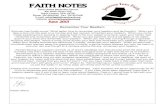 Faith Notes June 2013