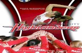2009 Radford Volleyball Media Guide