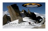 Adventure Consultants Chamonix Alpine Climbing Course