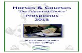 Horses & Courses Prospectus 2013