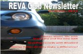 REVA G-Wiz Electric Car Owners Club newsletter