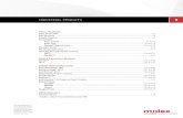 Molex MX10 Catalog Section S Industrial Products