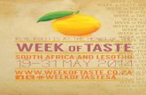 Week of taste brochure