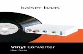 Vinyl Converter User Guide