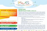 KEIS Winter Newsletter 2013