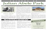 Fall 2010 Julian Abele Park Newsletter