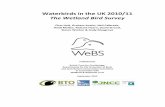 Waterbirds in the UK 2010/11 - Wetland Bird Survey