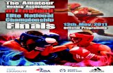 The Amatuer Boxing Association of England Elite Championship FInals