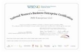 WBENC WBE Certificate