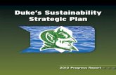 Duke's Sustainability Strategic Plan Progress Report